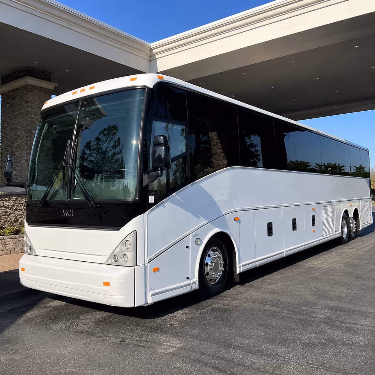 ontario airport is right next door and a charter bus makes it even easier