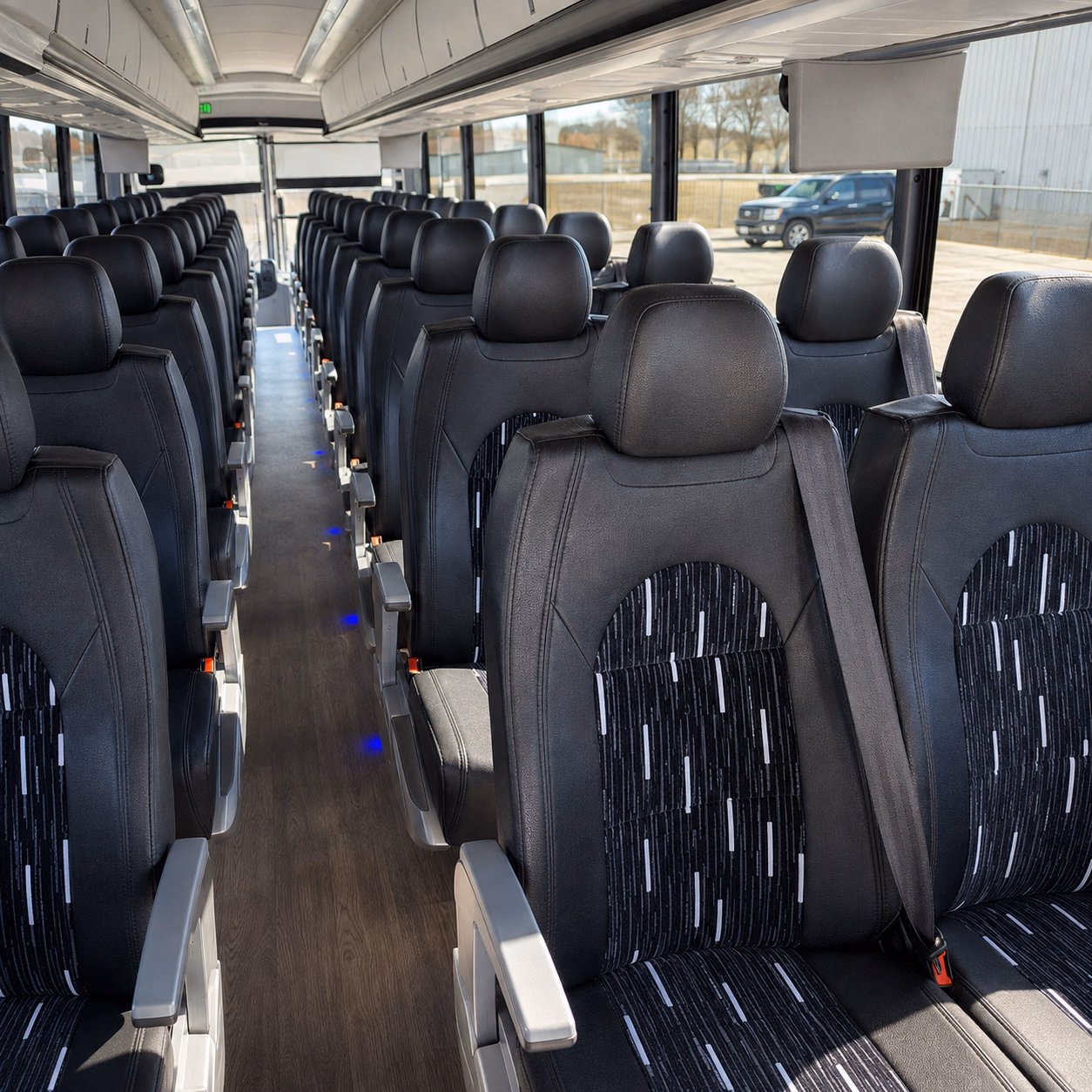 west covina private event transportation onboard seating