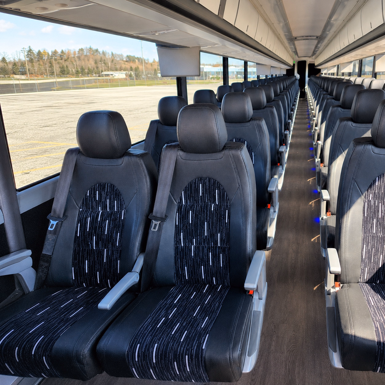 west covina school event transportation onboard seating