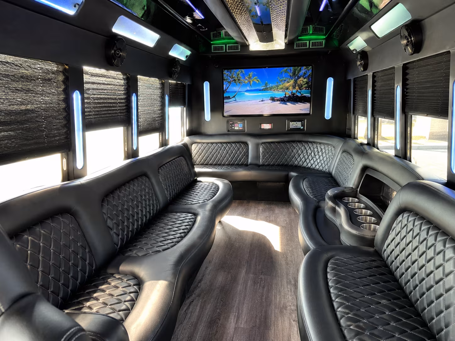 west covina wedding party bus rental